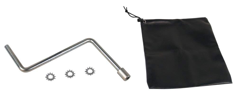 Electric Tongue Jack with 7-Way Plug, White O2359