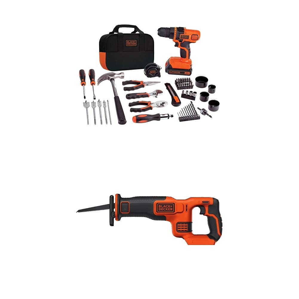 20-Volt MAX Lithium-Ion Drill and Reciprocating Saw X261818