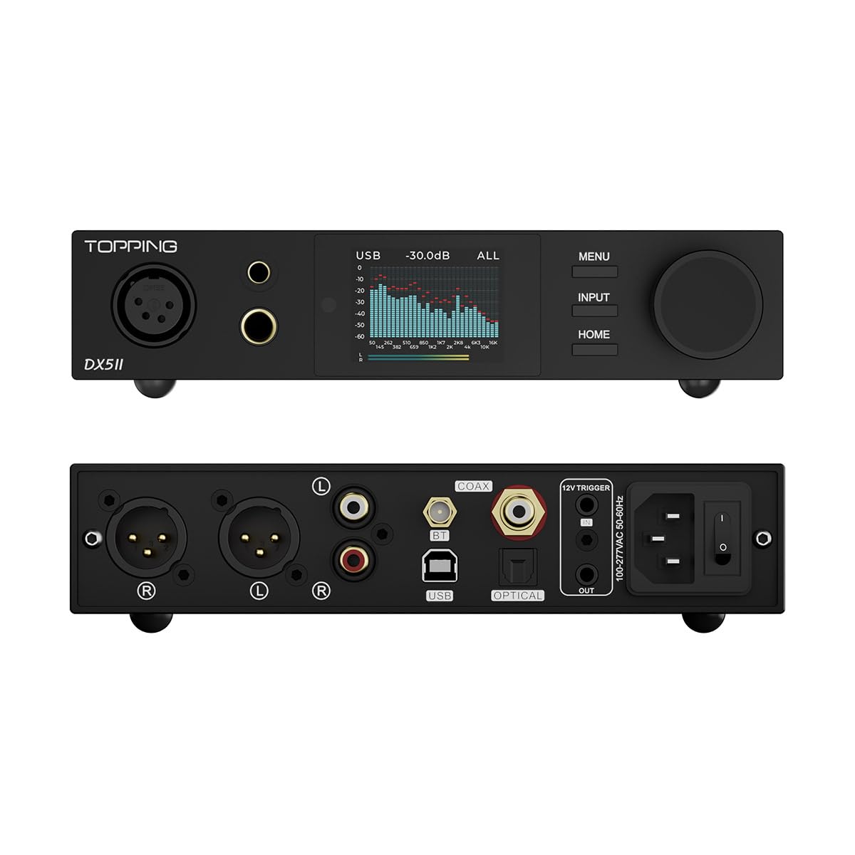 Black Hi-Res DAC & Headphone Amp Combo P556