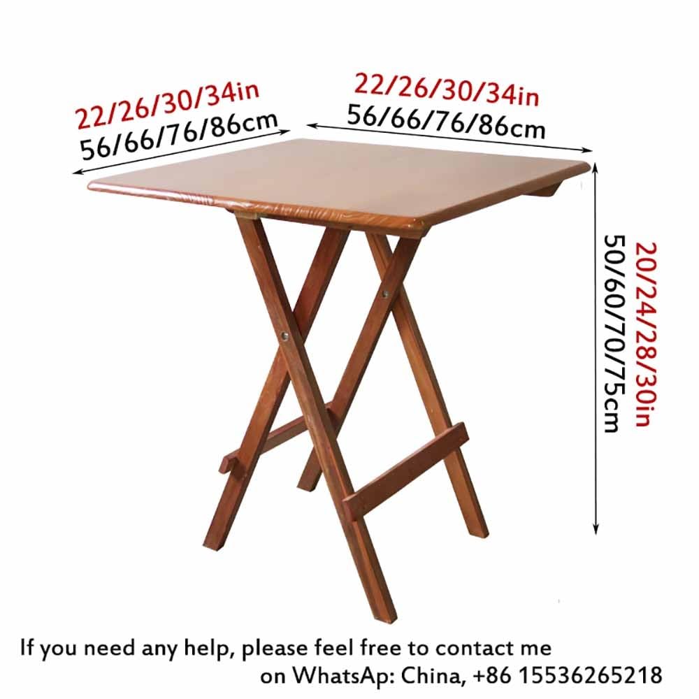 Folding Wood Table K7404