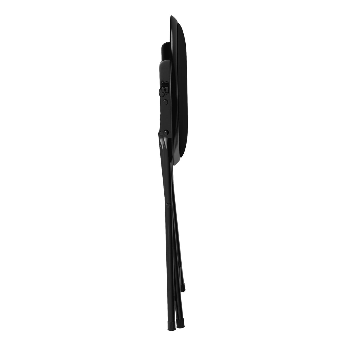 Black 18 Inch Portable Folding Stool T5701