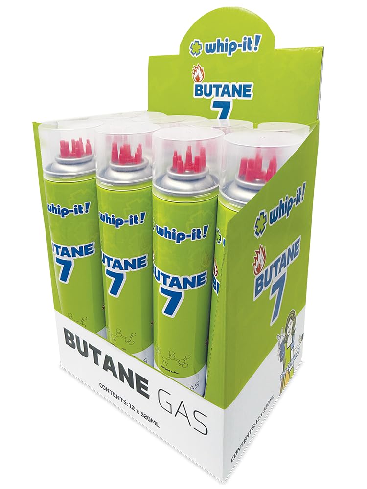 Butane Torch Lighter Refill 12 Cans O28898