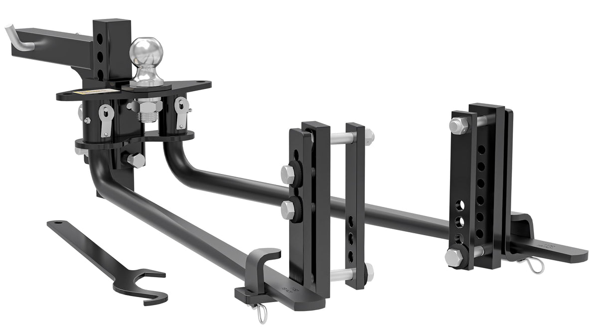 Weight Distribution Hitch with Sway Control Kit, 11,500 lb Capacity, Black Z53613