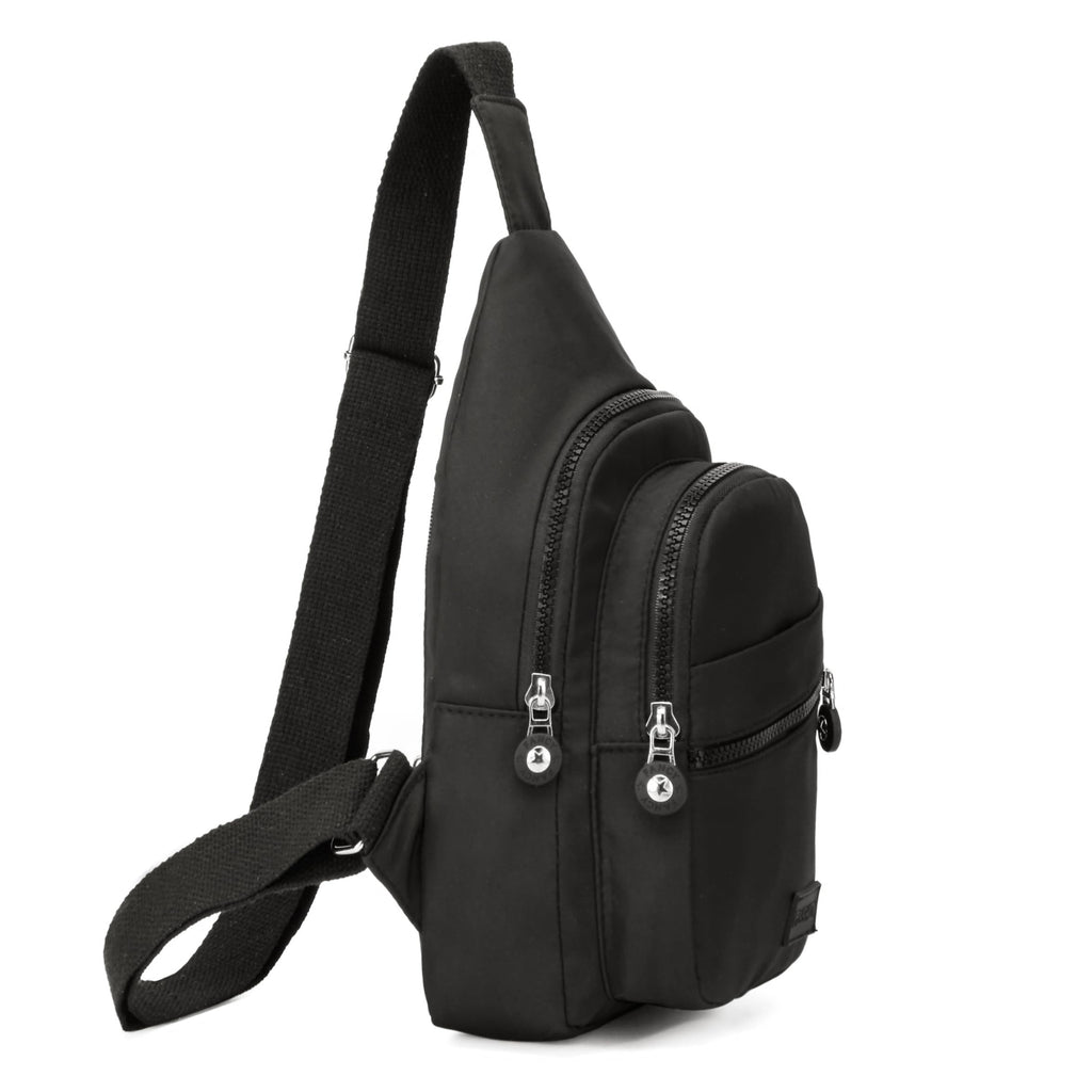 Small Black Sling Crossbody Bag Y838640