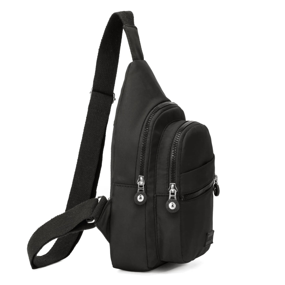 Small Black Sling Crossbody Bag Y838640