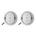 Hardwired Smoke & Carbon Monoxide Detector with Battery Backup, 2 Pack Y61731