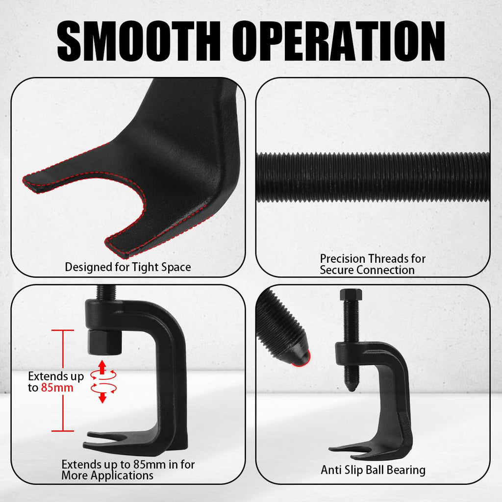 Black Adjustable Ball Joint Separator Tool S19709