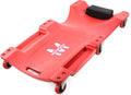40 Inch Plastic Rolling Garage Creeper with Padded Headrest G39173