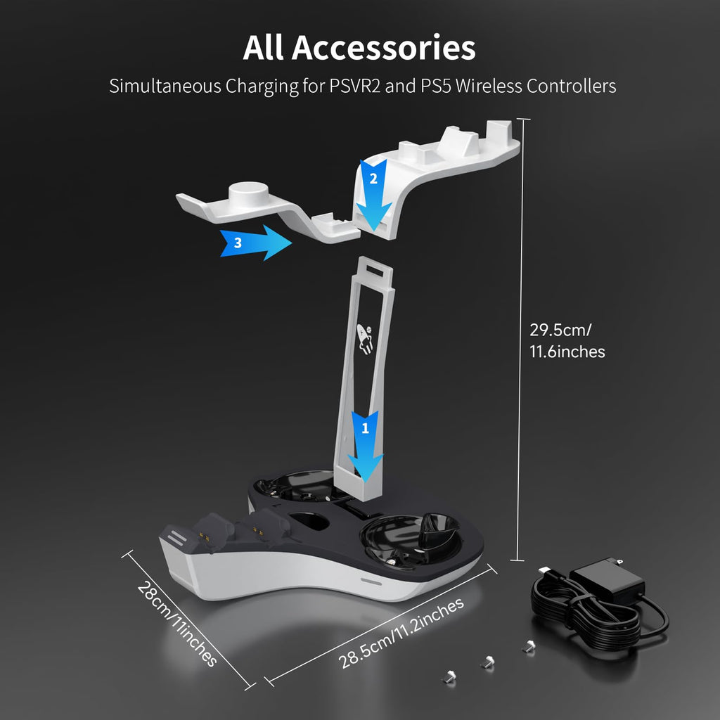 Dual Charging Station for PS5 and VR2 Controllers W84489