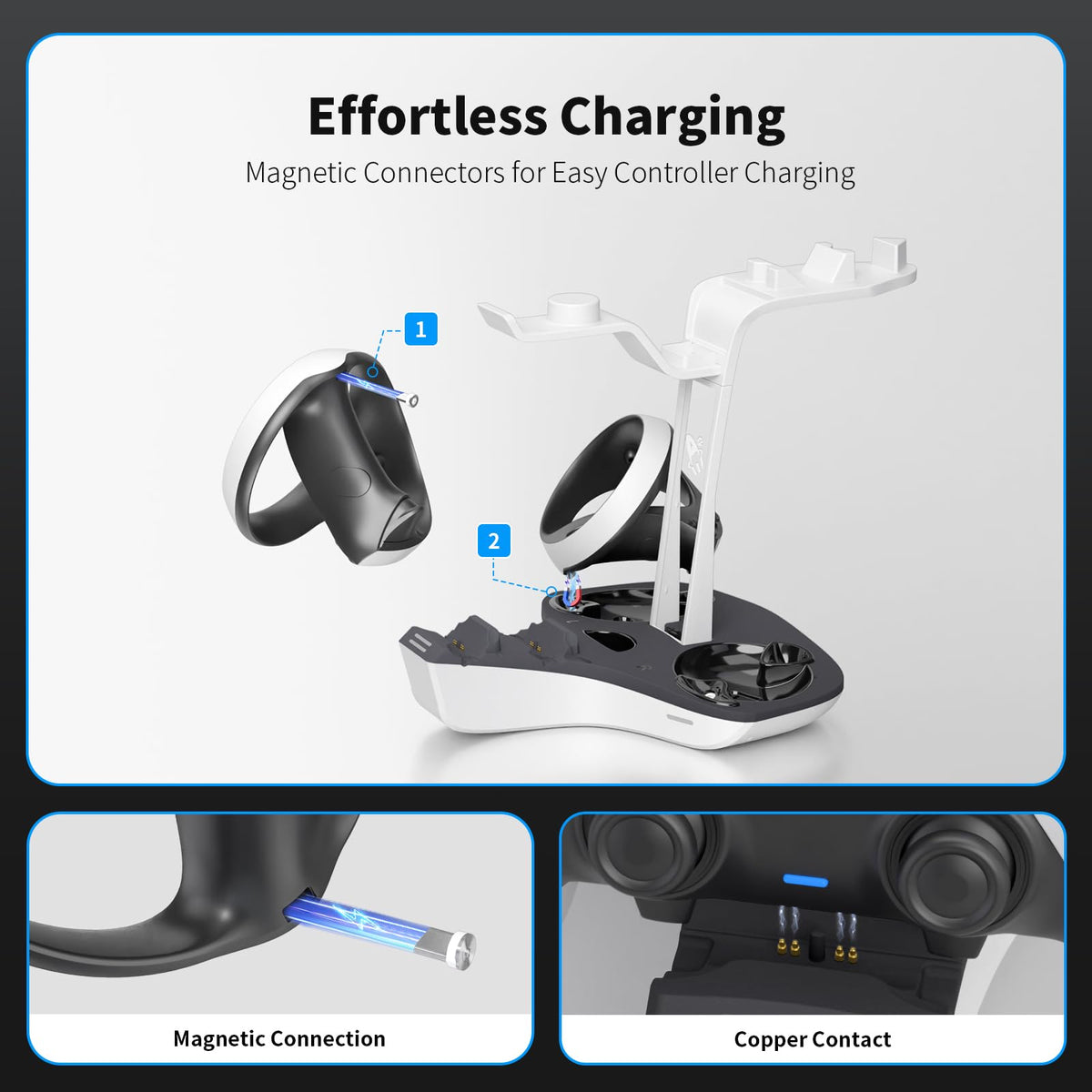 Dual Charging Station for PS5 and VR2 Controllers W84489