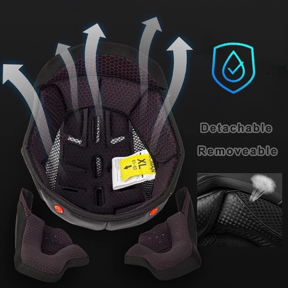 DOT Approved Flip up Full Face Modular Motorcycle Helmet K47362