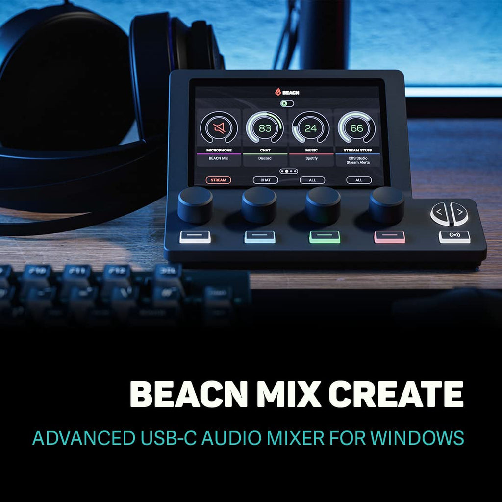 USB Mic, Audio Mixer, Mic Stand W59668