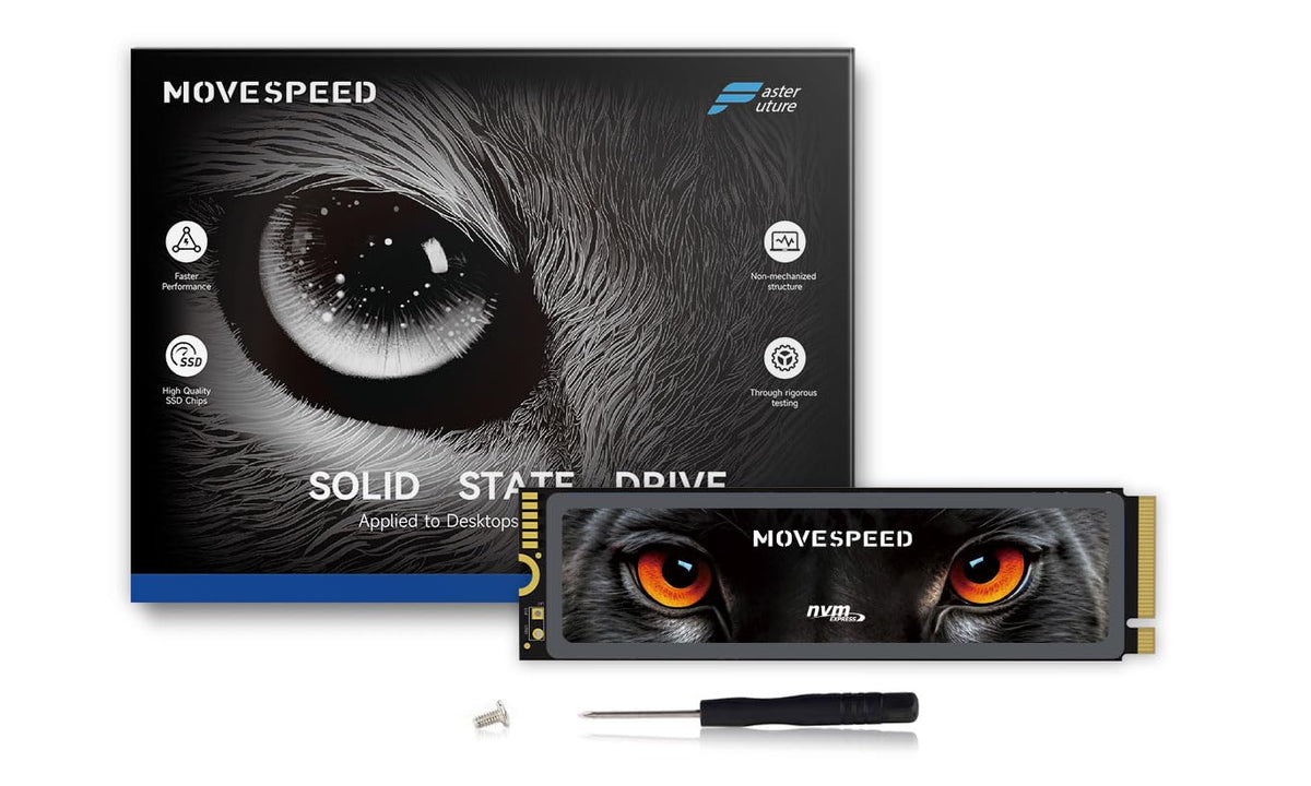 2TB PCIe 4.0 NVMe M.2 Internal SSD with Heatsink P186829