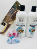 Moisturizing Shampoo and Conditioner Set with Argan and Coconut Oils, 32 Fl Oz C234