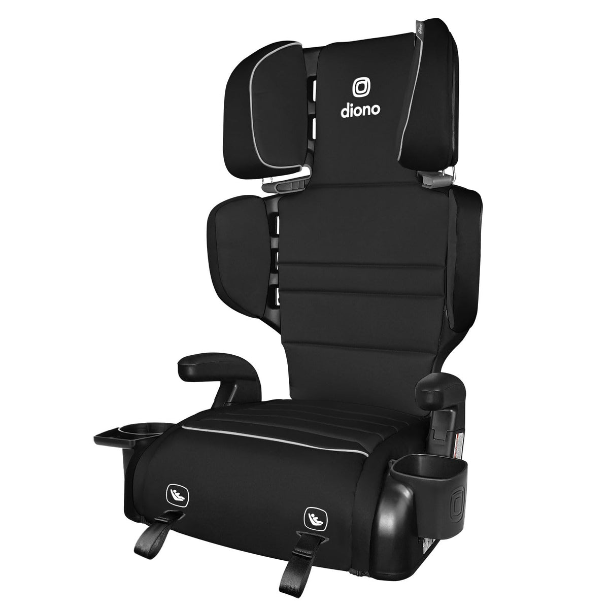 2-in-1 High Back Booster, 40-120 lbs, Black N441