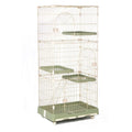 Foldable 4 Tier Detachable Cat Cage with Hammock Q668
