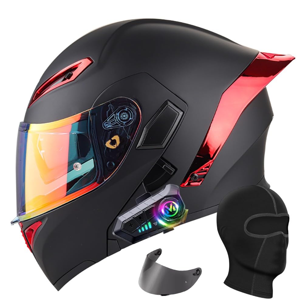 DOT Approved Flip up Full Face Modular Motorcycle Helmet K47362