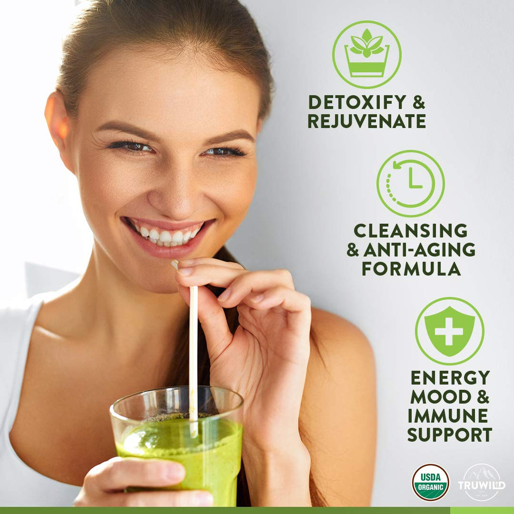 Greens Superfood Juice Powder 40 Servings 2 Pack H2675