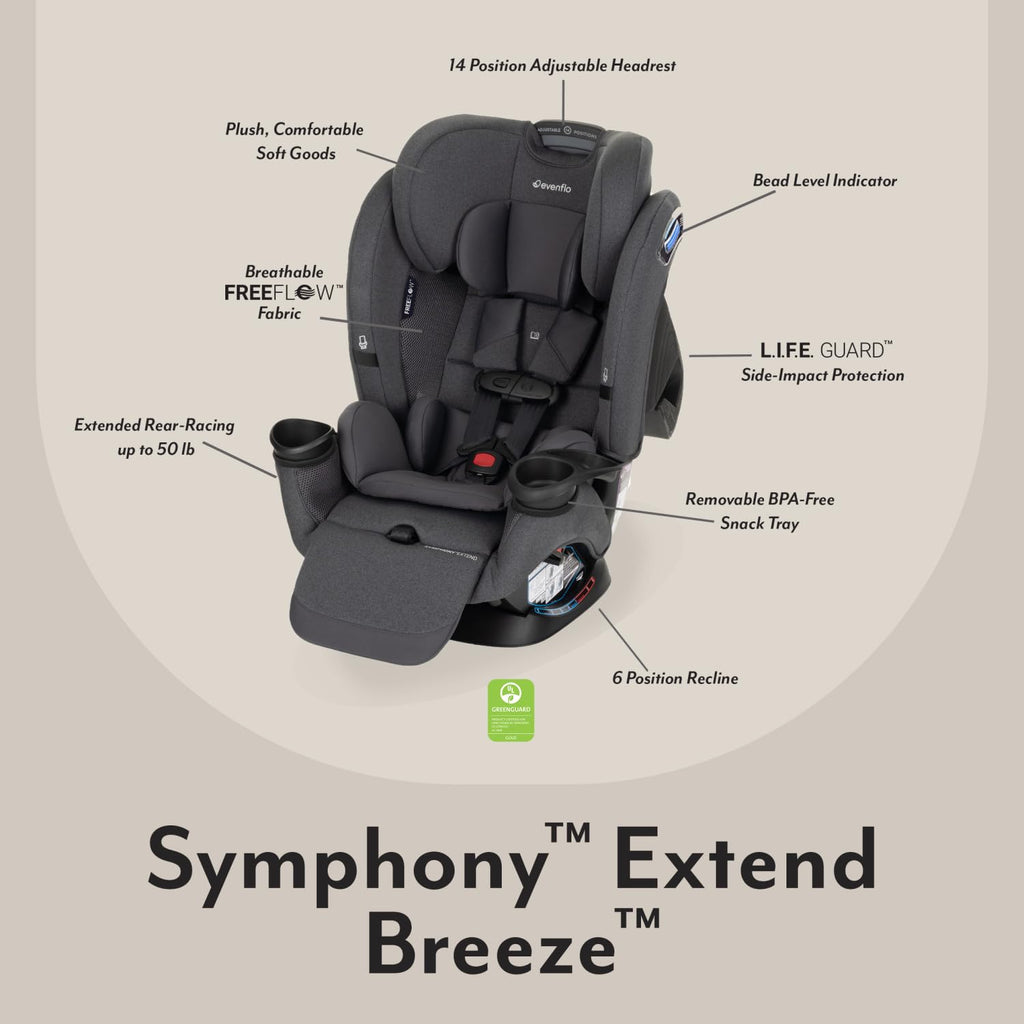 3-in-1 Convertible Car Seat K733