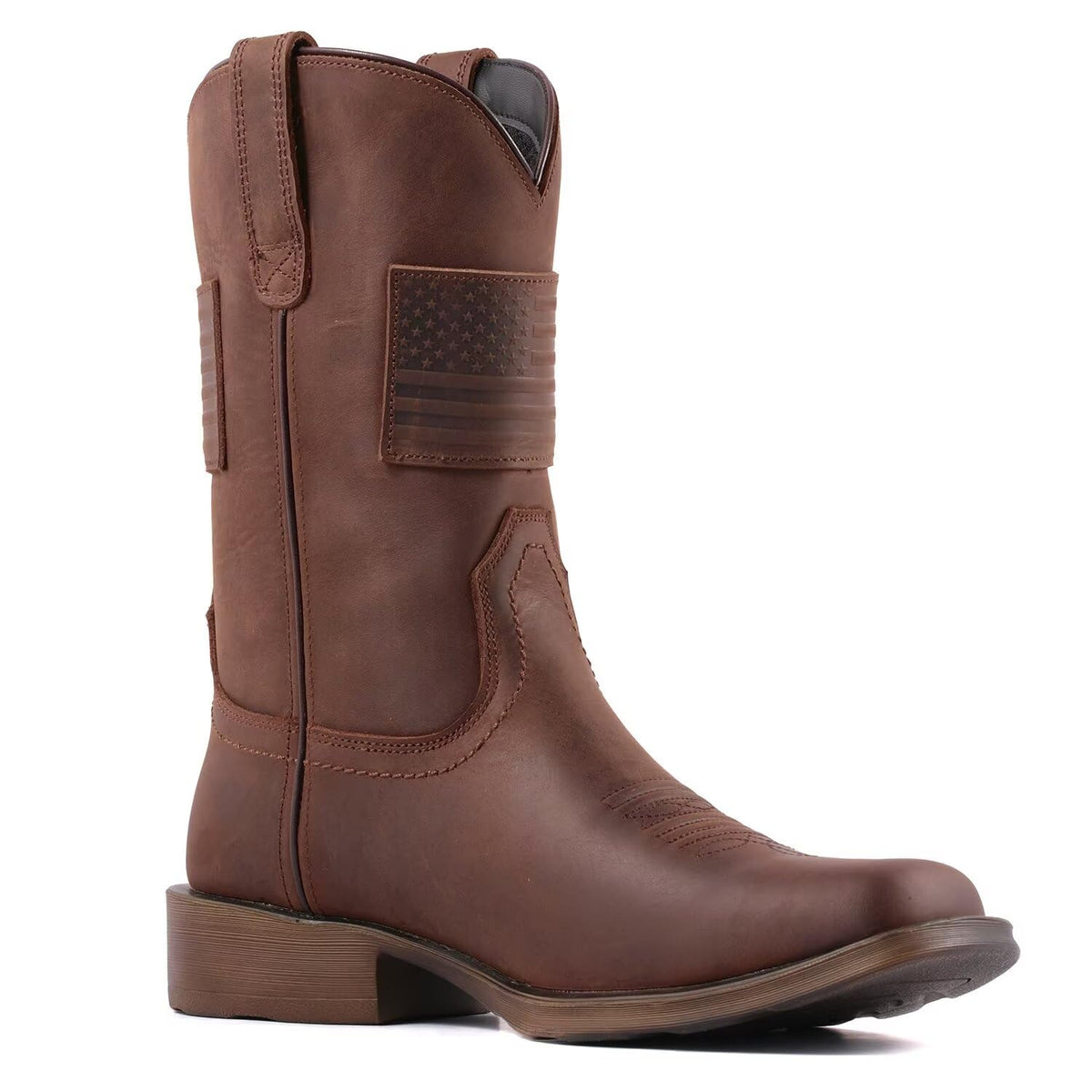 Western Cowboy Boots Square Toe Q404264