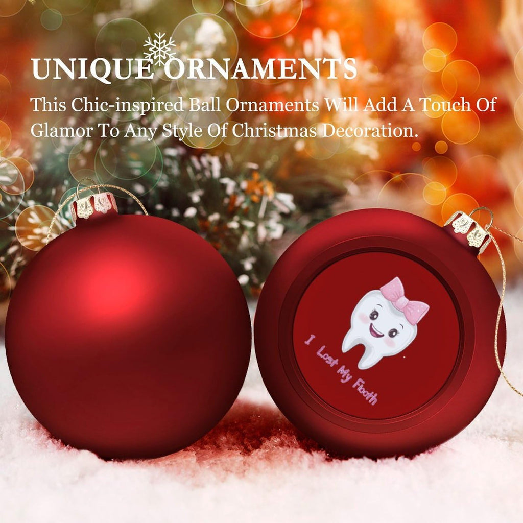 Christmas Balls Ornaments 4PCS Z8039