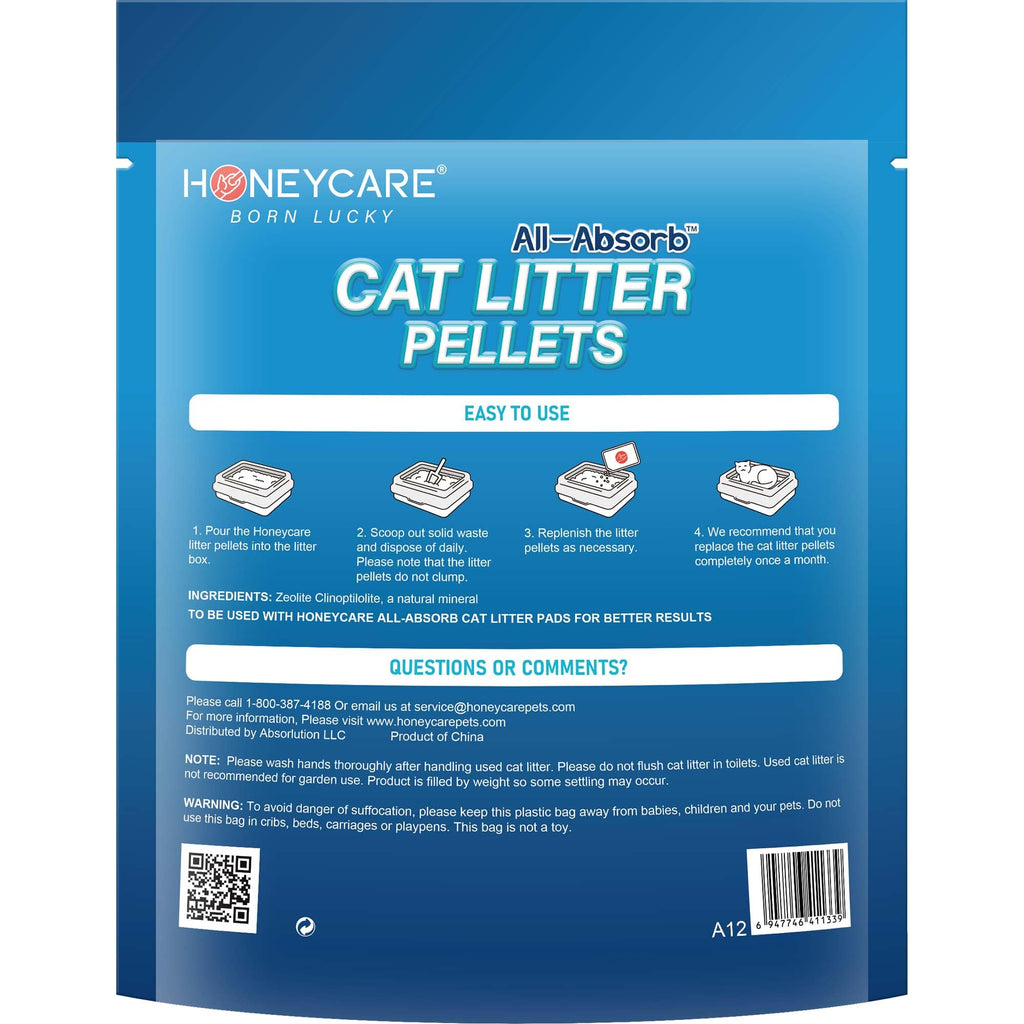 Cat Litter Pellets, Zeolite, 3.5 Lbs Q3520