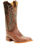 Men's Ostrich Western Boot Broad Square Toe C943846