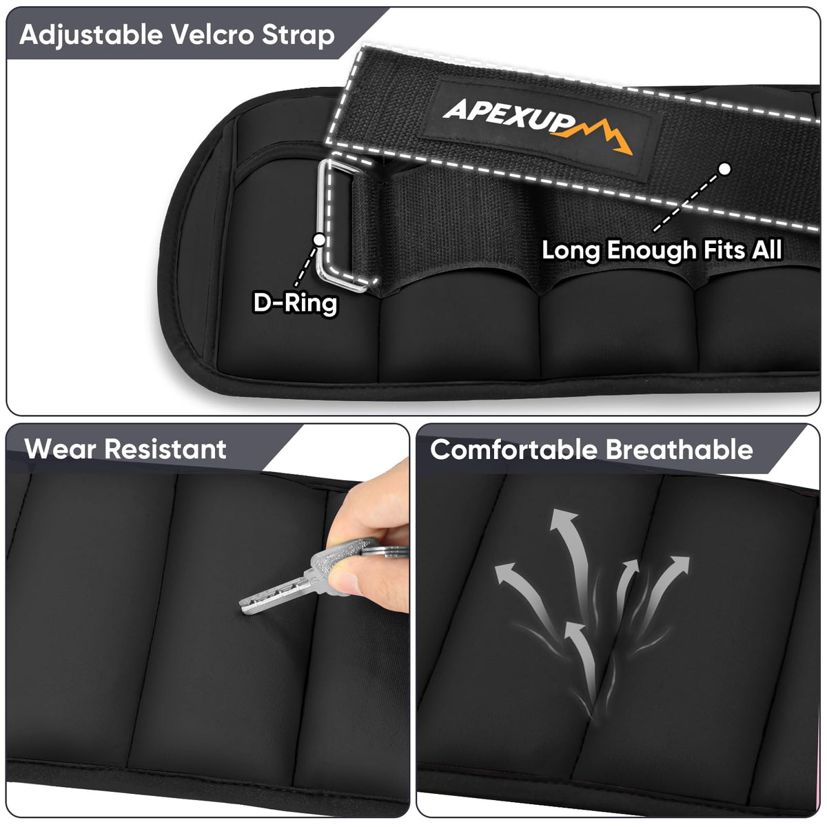 Adjustable Ankle Weights H582