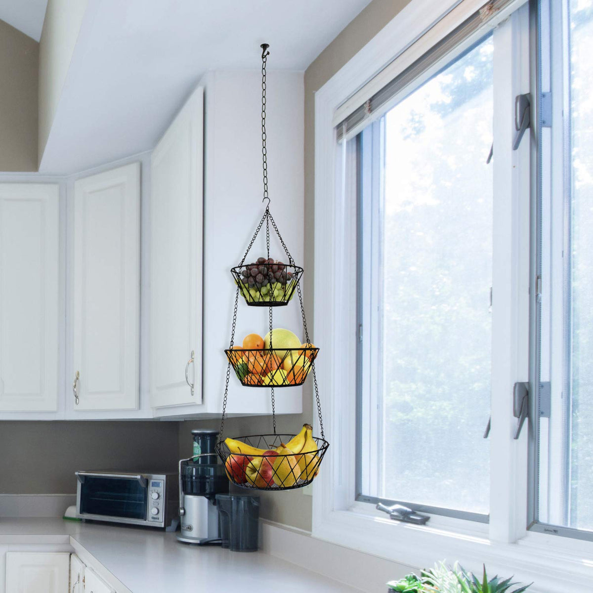 3 Tier Hanging Kitchen Fruit Basket G151