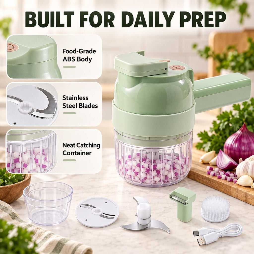5-In-1 Electric Vegetable Chopper V7443