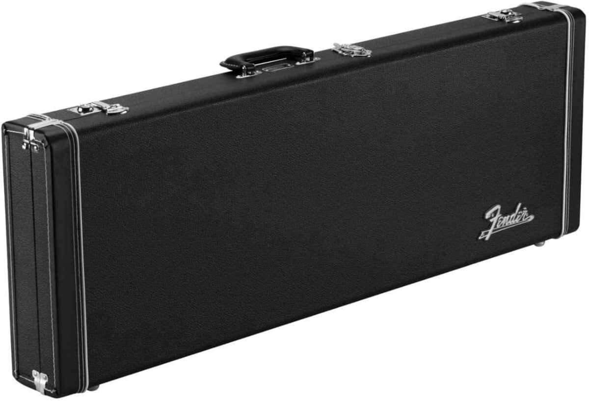 Black Wood Guitar Case Y8355