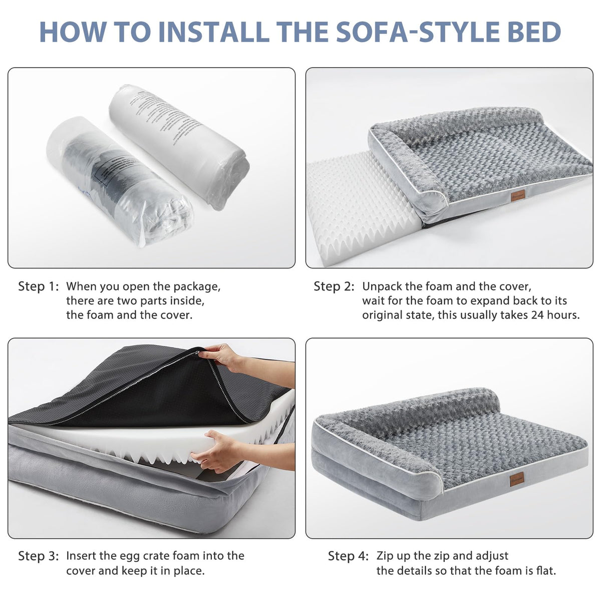 Washable Orthopedic Dog Bed R73223