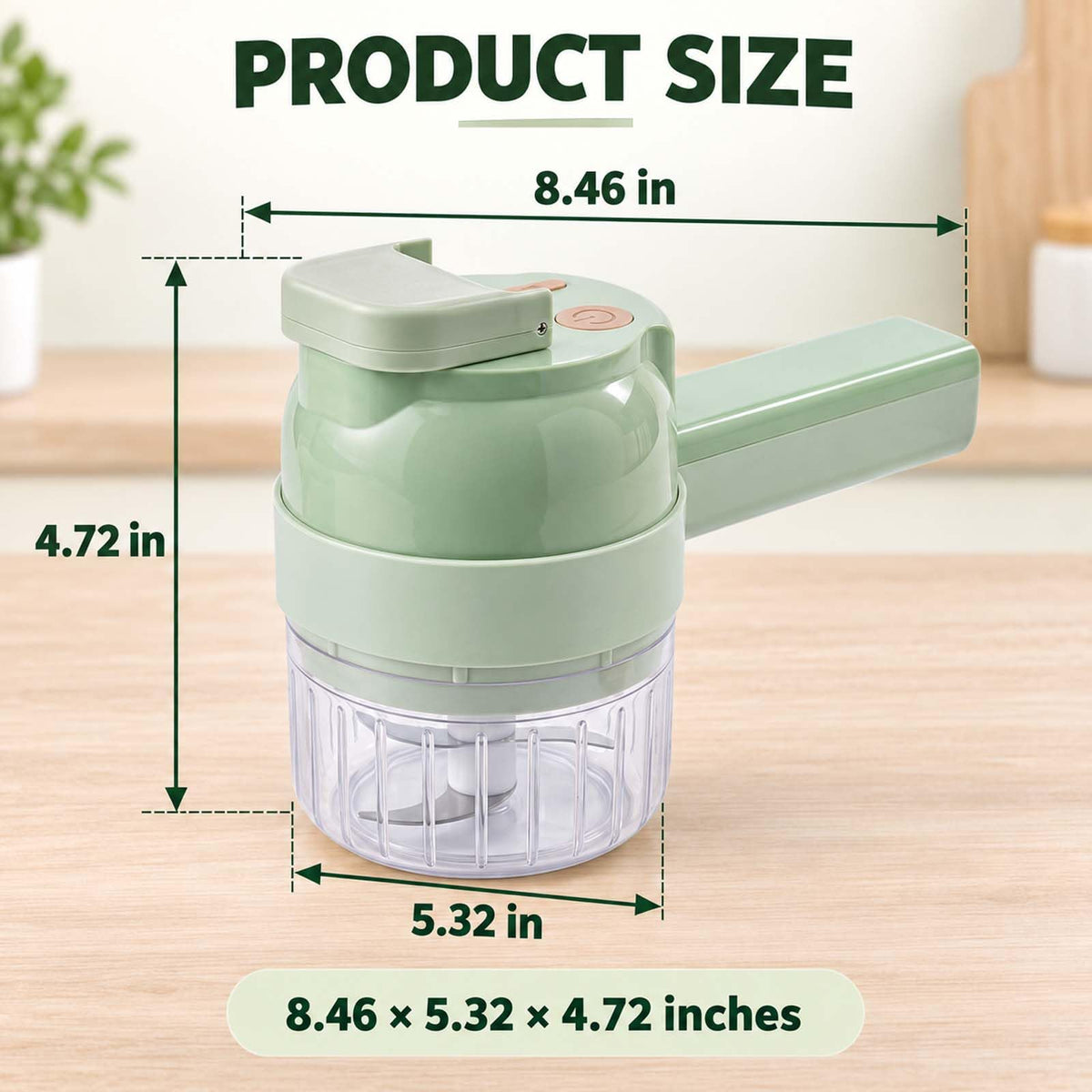 5-In-1 Electric Vegetable Chopper V7443