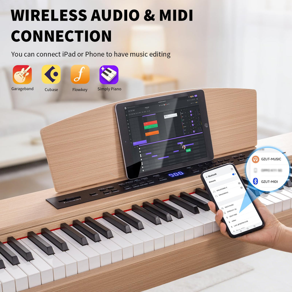 88 Key Fully Weighted Hammer Action Digital Piano M978