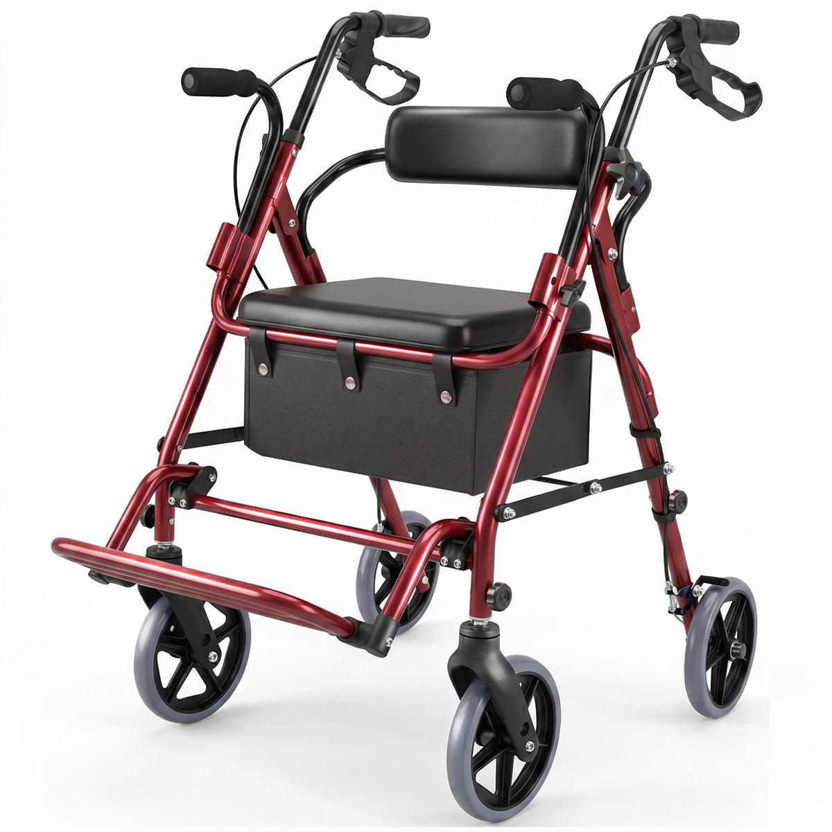 2-in-1 Rollator Walker with Seat F831540