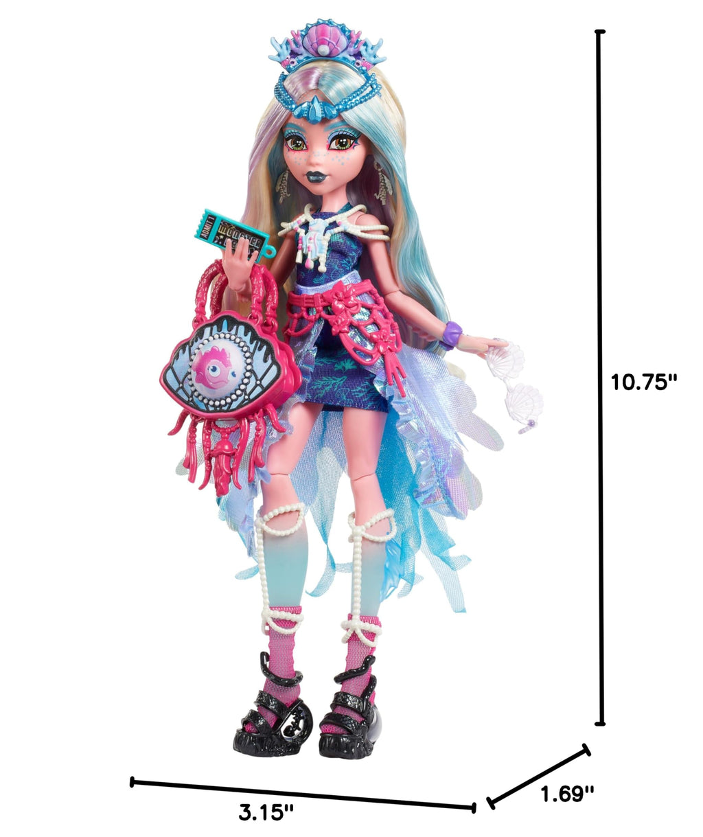 Monster High Doll with Glam Outfit & Accessories F63701