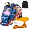 Auto Darkening Welding Helmet with LED Light W9019