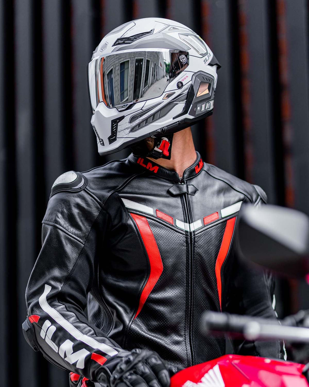 Full Face Motorcycle Helmet Dual Visor K6742