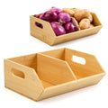2 Set Bamboo Storage Bins W553
