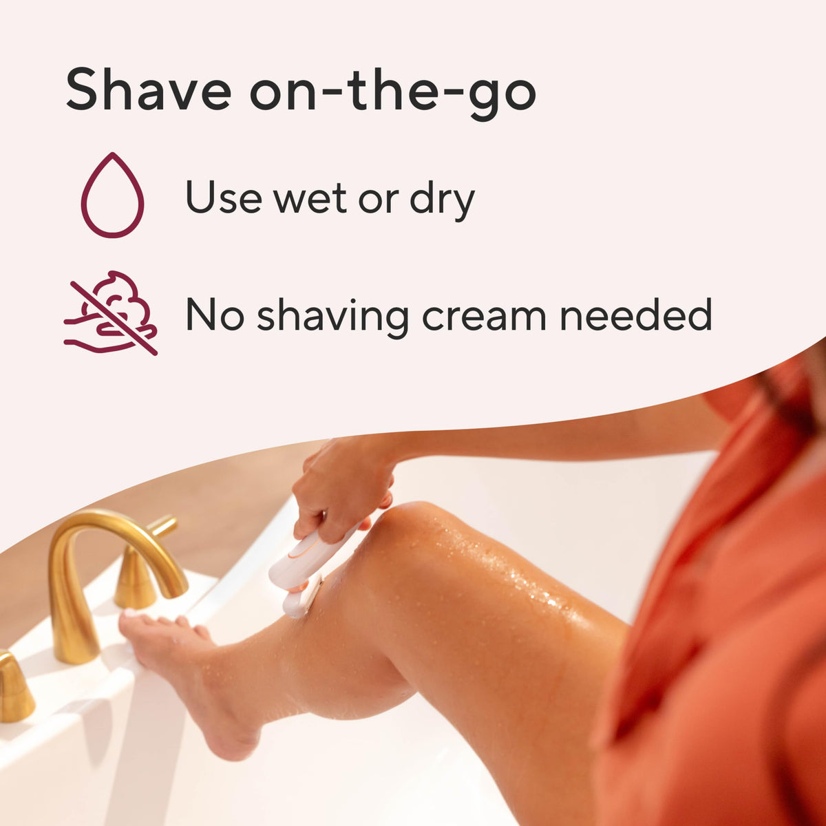 Electric Razor for Women with LED Light E138467