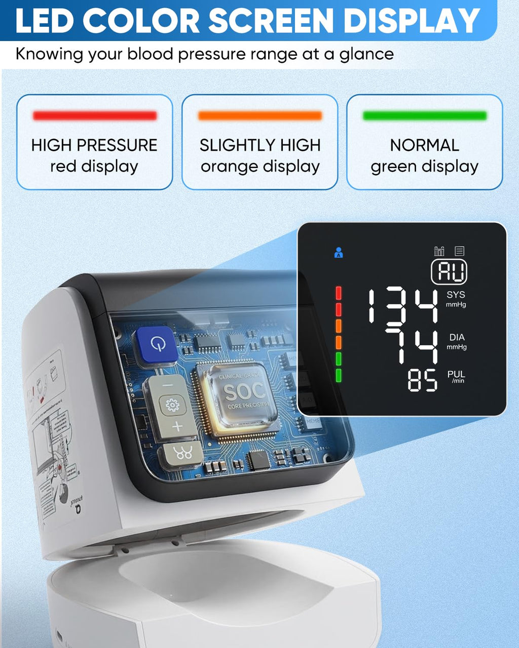 Blood Pressure Monitor Upper Arm W38875