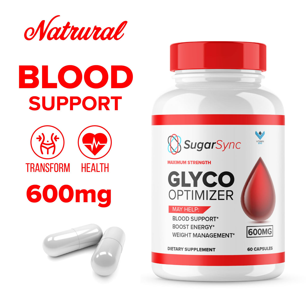 Sugar Sync Capsules 120ct I80879
