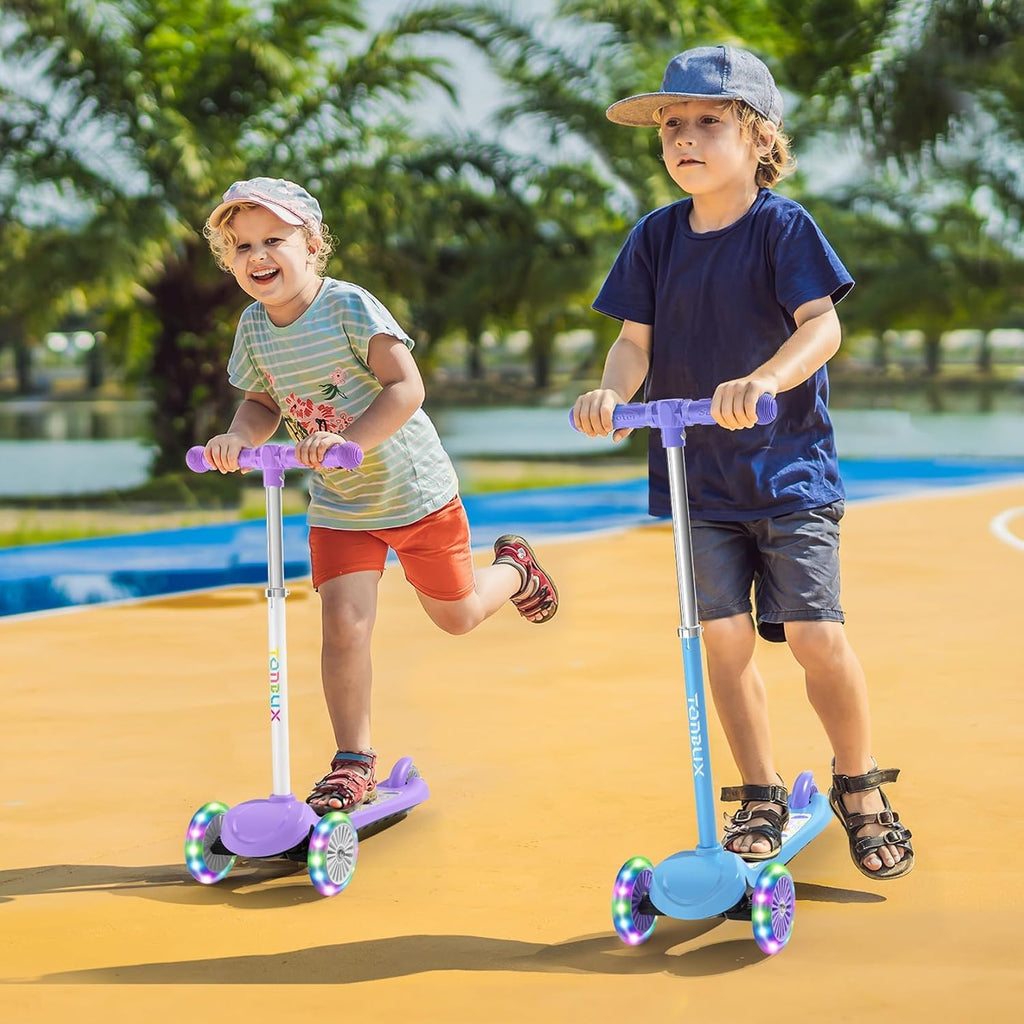 Kids 3-Wheel Scooter with Light-Up Wheels N23703