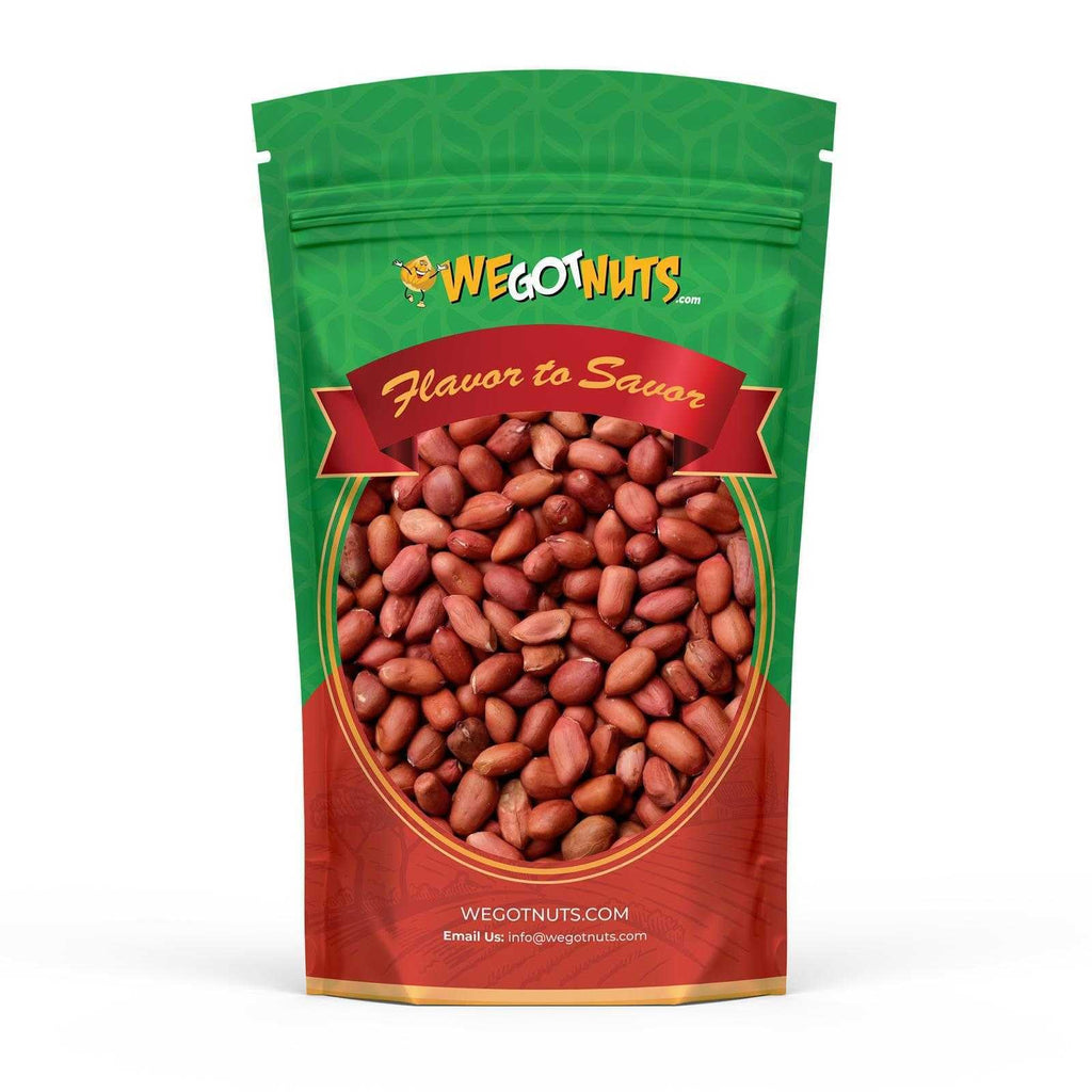 Red Skin Peanuts Unsalted 5LB Bag N56967