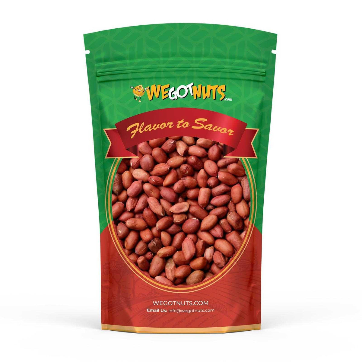 Red Skin Peanuts Unsalted 5LB Bag N56967