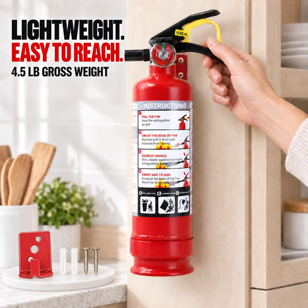 2.5 lb ABC Dry Chemical Fire Extinguishers 8-Pack E48031