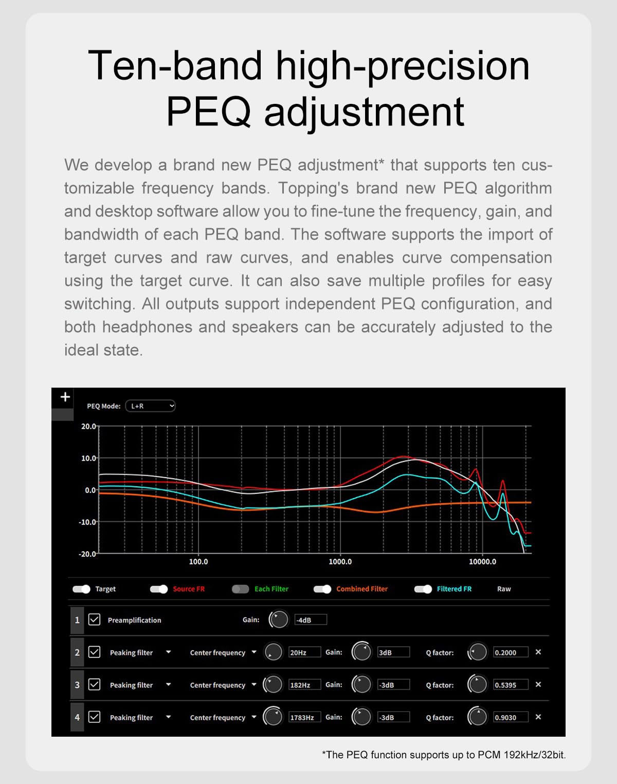 Black Hi-Res DAC & Headphone Amp Combo P556