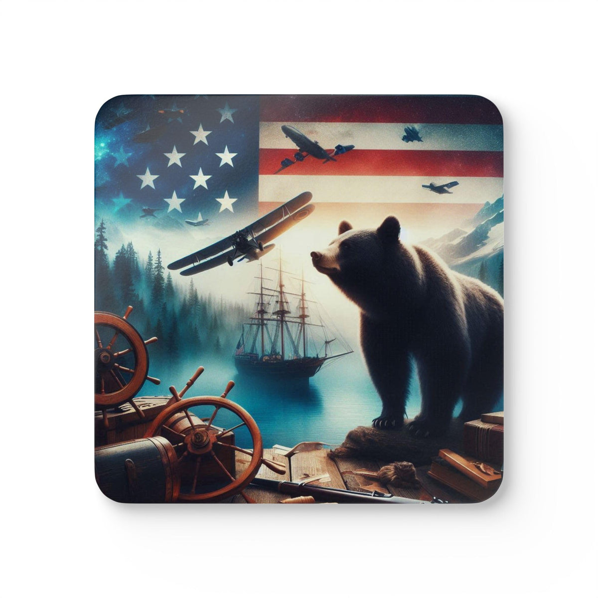 Set of 4 Coasters J1116