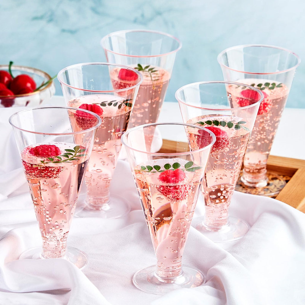 40 PCS 6 oz Plastic Martini Glasses G506