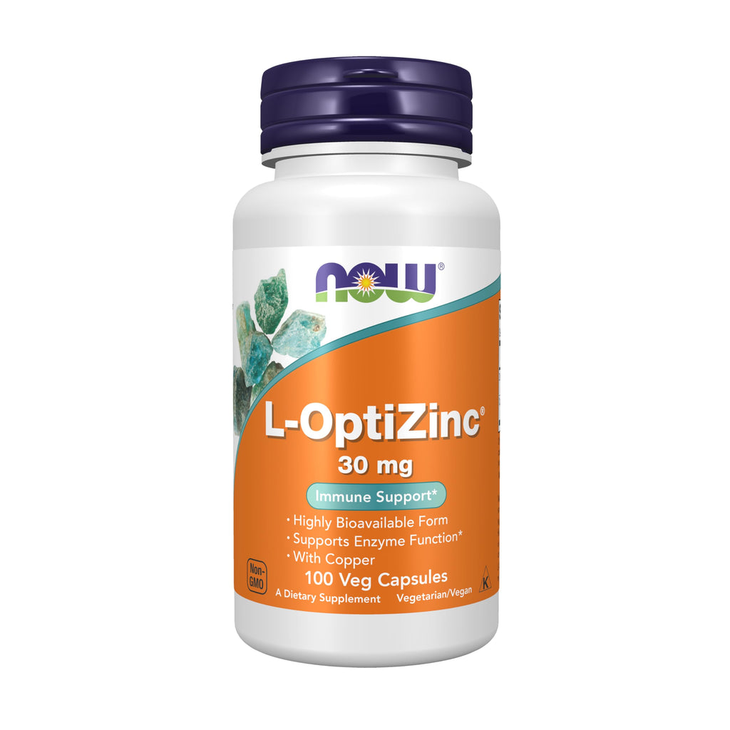 L-OptiZinc 30 mg with Copper 100 Veg Capsules L782182